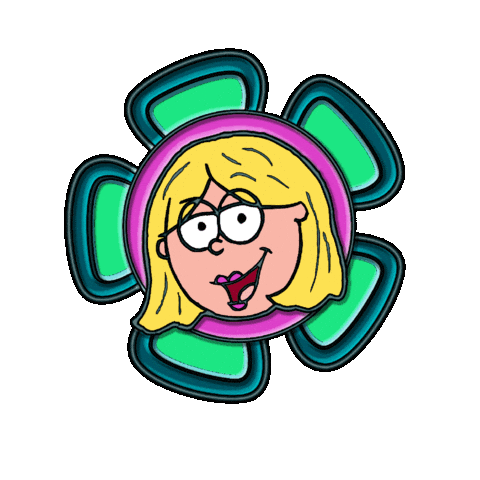 Lizzie Mcguire Flower Sticker by Disney+