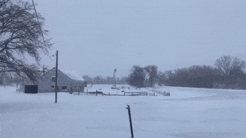Nebraska Officials Warn People to Stay Home as Snow Covers Roads