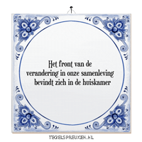 Humor Front Sticker by Tegelspreuken.nl