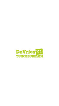 DeVriesXL logo tuin tuinmeubelen meubelen Sticker