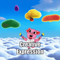 Wisdom Imagination GIF by The Pigasso