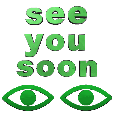 See You Soon Fun Sticker by Hi-Art