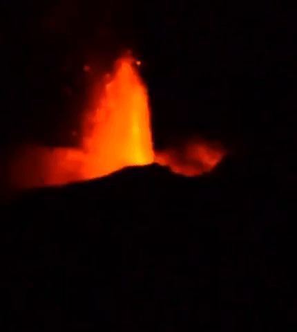 Mount Etna's Eruption Causes Catania Airport to Shut Down