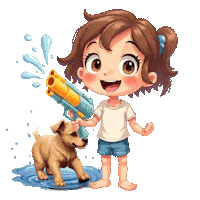 Boys Girls Cute Puppy Sticker