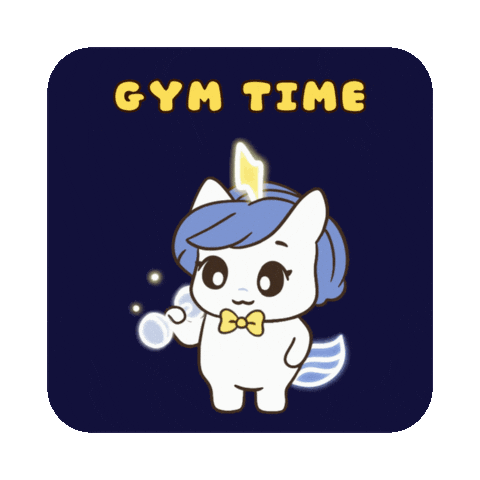 Pump It Up Bu Sticker by Brave Unicorn