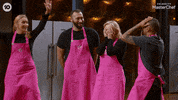 Celebrity Masterchef Hug GIF by MasterChefAU