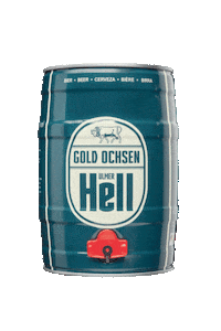 goldochsen party bier prost feiern Sticker