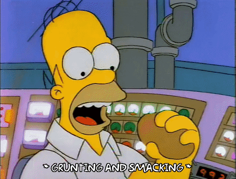 Eat Season 3 GIF by The Simpsons
