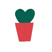 Happy Plant Sticker