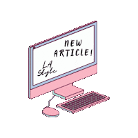 New Article Sticker by L.A. STYLE Magazine