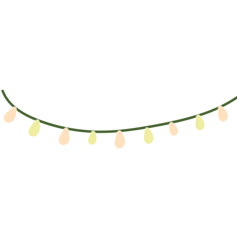 Christmas Lights Sticker
