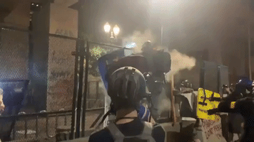 Tear Gas Fired at Protesters in Portland as Groups File Lawsuit Against US Government