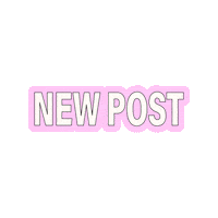 gracebranding new pink new post post Sticker