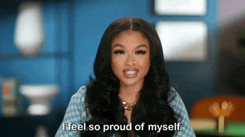 I'm Proud Of Myself