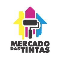 mercadodastintas_ tinta tintas capao da canoa mercado das tintas Sticker