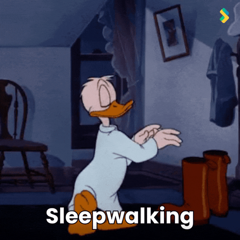 Tired Donald Duck GIF by Bombay Softwares