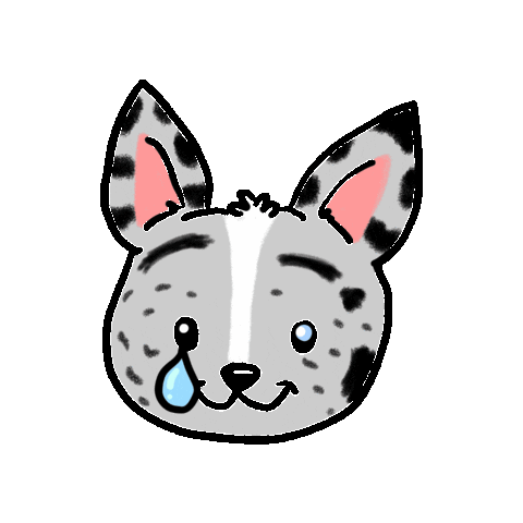 Sad Face Sticker