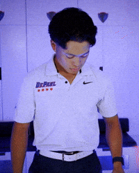 Depaul University Golf GIF by DePaul Blue Demons