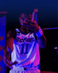 Mens Basketball GIF by DePaul Blue Demons