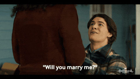 Will You Marry Me GIF by Hallmark Channel