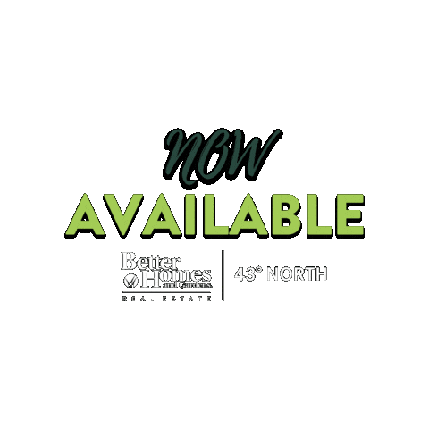 Real Estate Realtor Sticker by BETTER HOMES AND GARDENS REAL ESTATE 43° NORTH