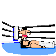 wrestling STICKER