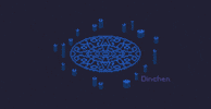 dinchenix ghost pixel art witch candle GIF