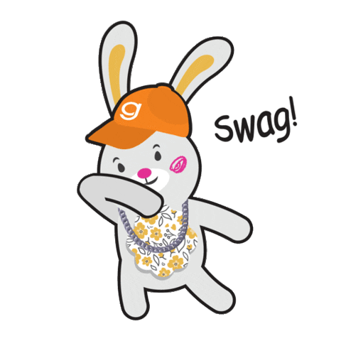 Swag Bunny Sticker by Guardian Malaysia