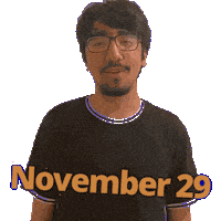 November 29 Sticker