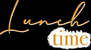 betweenbullets time stickers lettering lunch GIF
