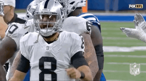 Las Vegas Raiders Football GIF by NFL