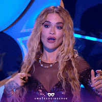 Happy Rita Ora GIF by The Masked Singer UK & The Masked Dancer UK
