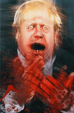 halojones giphyupload covid nhs boris johnson GIF