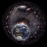 pablocarlosbudassi stars motion universe galaxy GIF