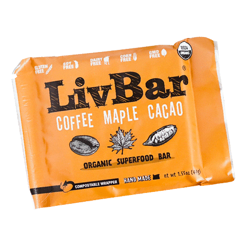 livbars healthy snack organic superfood Sticker
