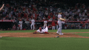 La Angels Slide GIF by Los Angeles Angels