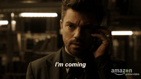 preacher GIF by Amazon Prime Video UK