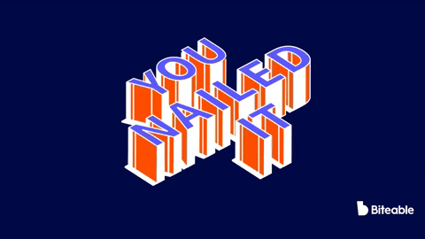 Celebrate Great Job GIF by Biteable
