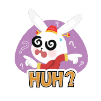 Chinese New Year Rabbit Sticker by riverhongbao