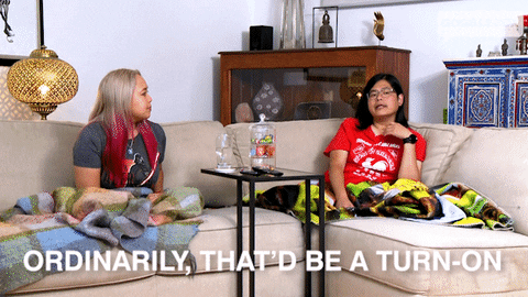 Sexy Watching Tv GIF by Gogglebox Australia