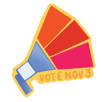 Election Day Vote Sticker by Lo Harris