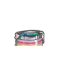 Rainbow Colors Sticker