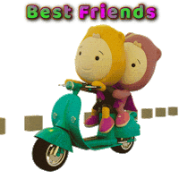 Happy Best Friends Sticker by Gumazing