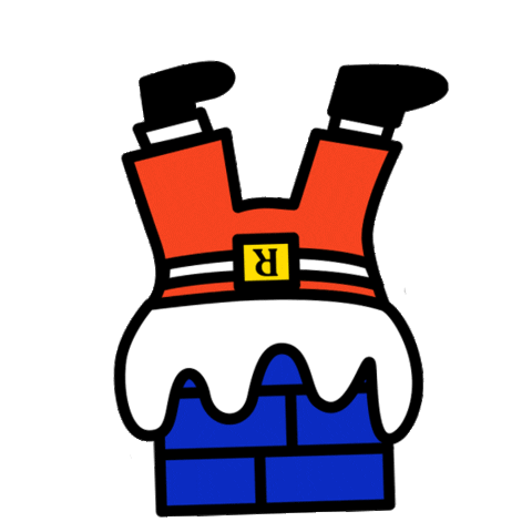 Reluctant_Life giphyupload christmas merry christmas santa Sticker