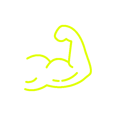 Neon Arms Sticker by DROP Boxing