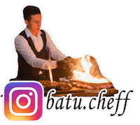 batuchef food chef meat steak Sticker
