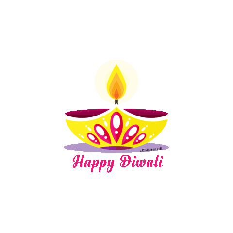 Lemonade_India giphyupload festival festive diwali Sticker