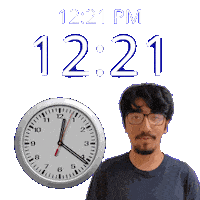 12Pm Sticker