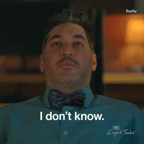 Fx Networks Idk GIF by English Teacher FX