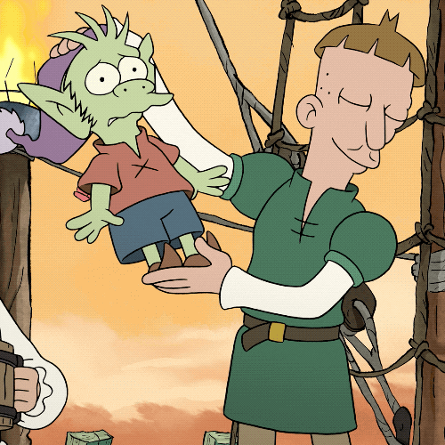 abbi jacobson netflix GIF by Disenchantment